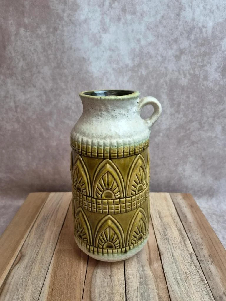 Vase West Germany U-keramik 1781/25 – Céramique vintage années 70